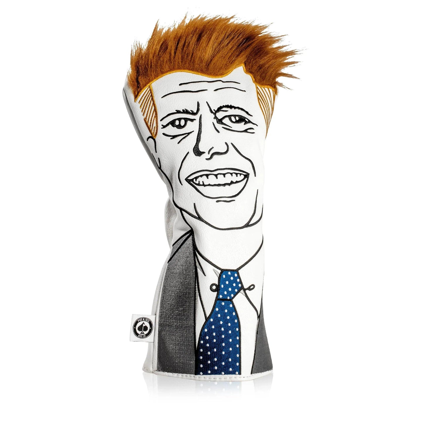 pins_and_aces_john_f_kennedy_1_wood_headcover - GOLF LEAGUE