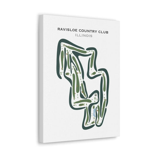 Ravisloe Country Club, Illinois - Printed Golf Courses