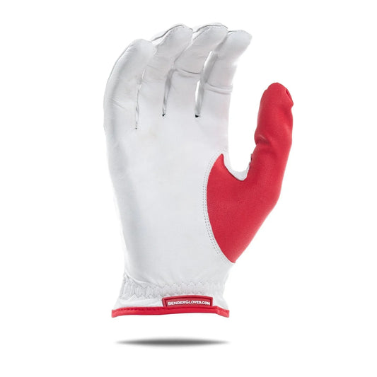 Red Elite Accent Golf Glove - GOLF LEAGUE
