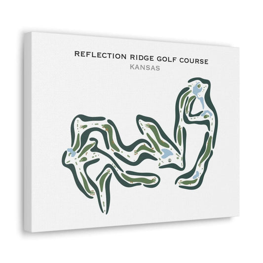 Reflection Ridge Golf Course, Kansas - Printed Golf Courses