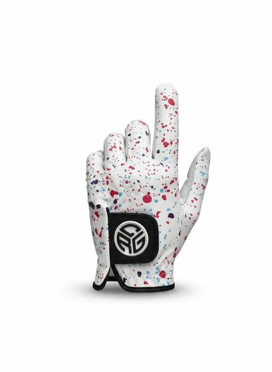 Splatter CRG Golf Glove – Limited Drop| Premium Leather - GOLF LEAGUE