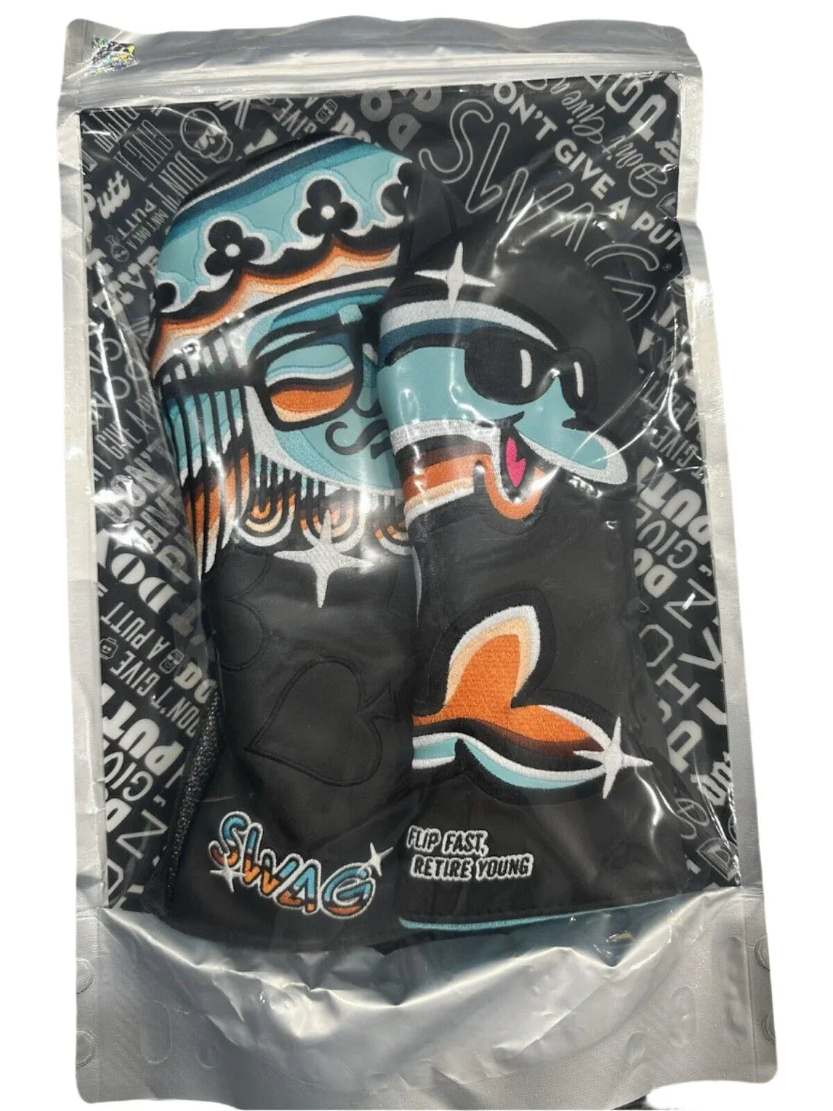 Swag Golf - King Flipper Chrome Combo Wood Headcover Set - GOLF LEAGUE