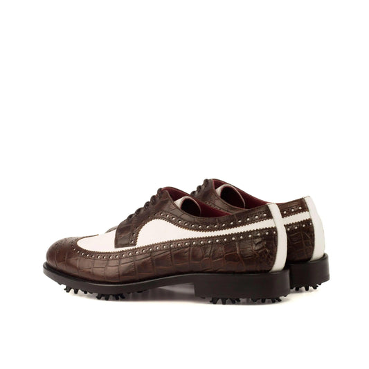 saint-longwing-blucher-golf-shoes-ii-wholesale-brown-white-841 - GOLF LEAGUE