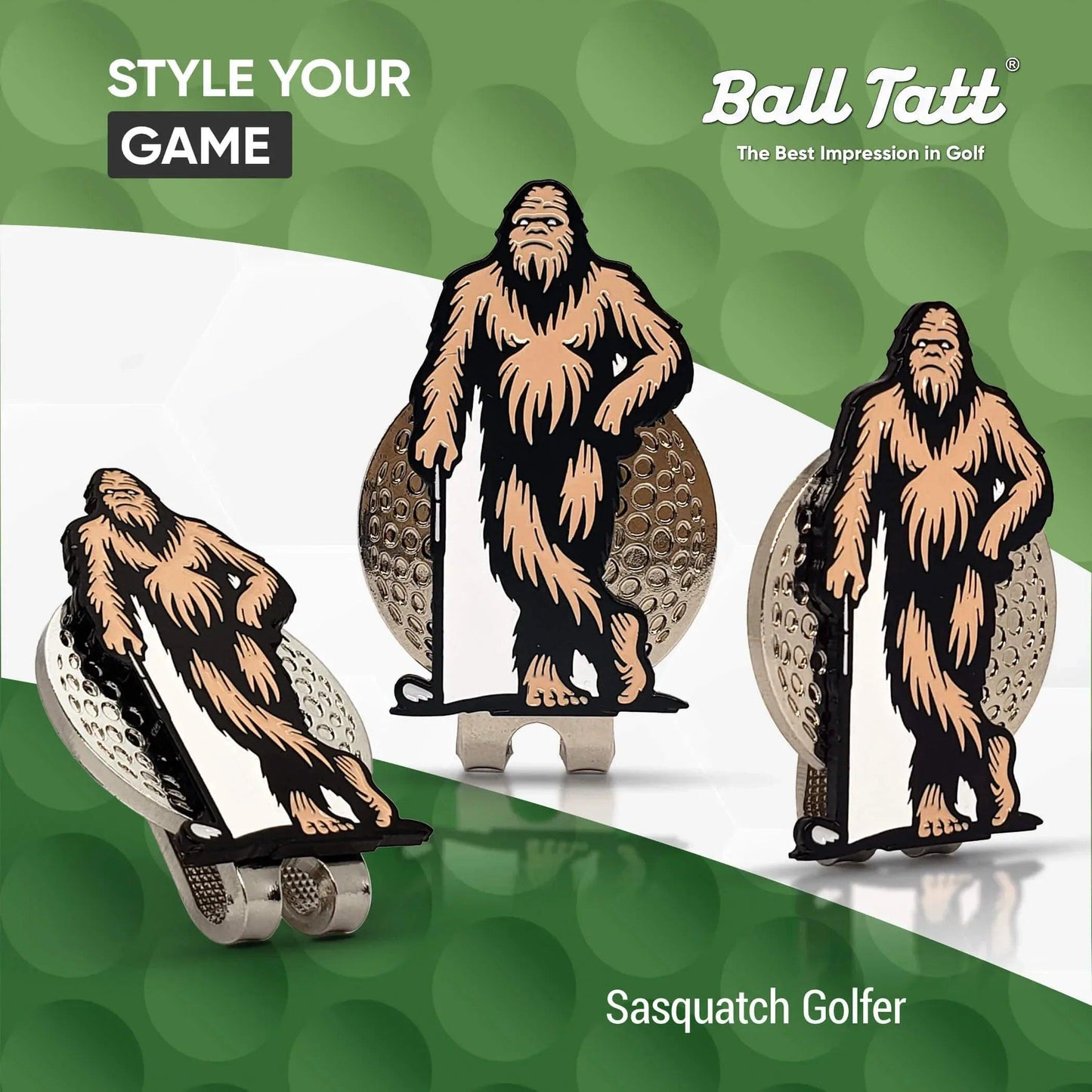sasquatch-ball-tatt-ball-marker-line-up - GOLF LEAGUE