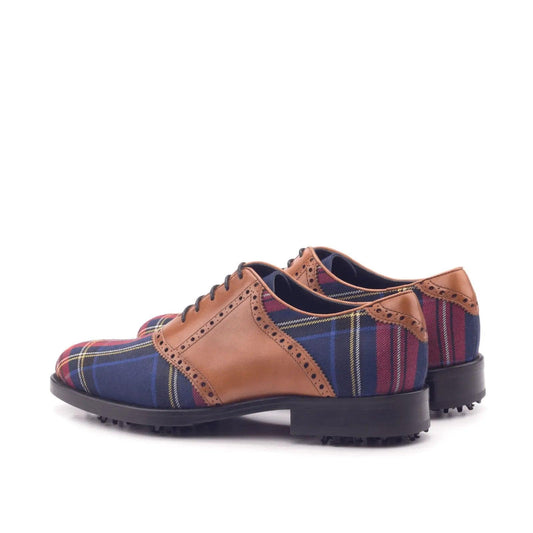 shapiro-saddle-golf-shoes-ii-wholesale-tartan-leather-238 - GOLF LEAGUE