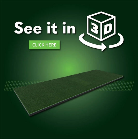 SIGPRO Softy 4' x 10' Golf Mat - GOLF LEAGUE