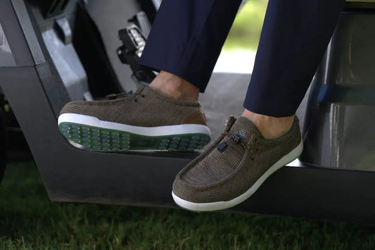 SKŌNI Men's Golf Shoe - Brown - GOLF LEAGUE