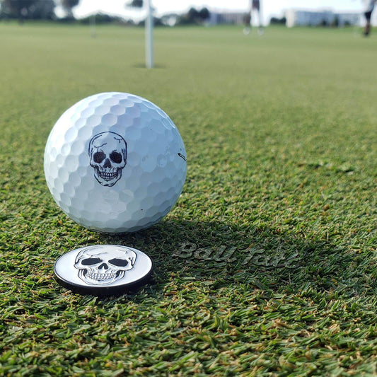 skull-man-ball-tatt-golf-ball-marker-green - GOLF LEAGUE