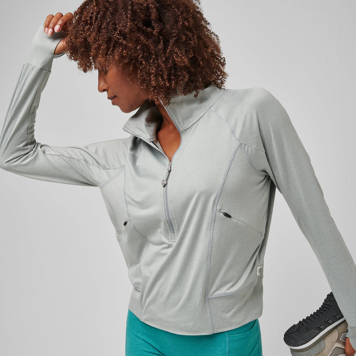 Slender Cozy Half Zip