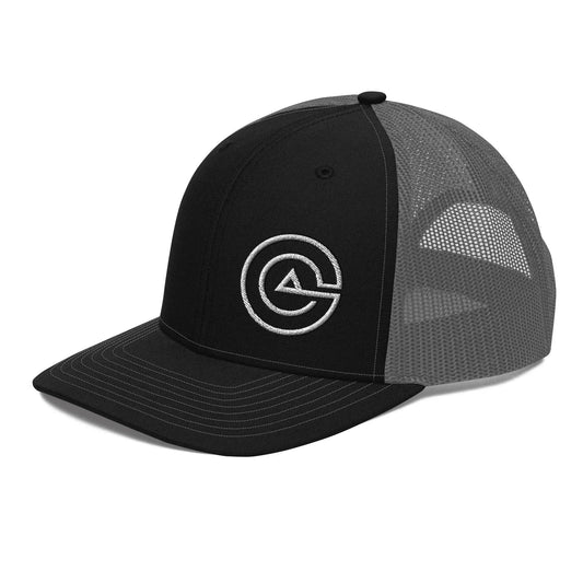 snapback-trucker-cap-black-charcoal-left-front-65cfcbc088385 - GOLF LEAGUE