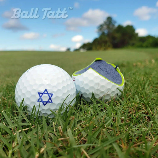 star-of-david-ball-tatt-split-ball - GOLF LEAGUE