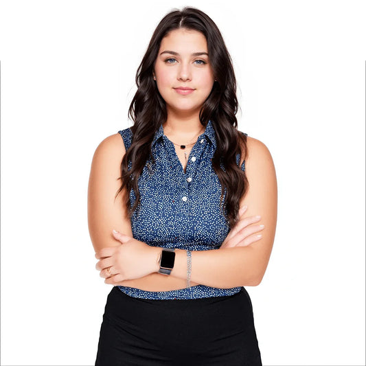 Starry Night Women's Polo (Sleeveless) - GOLF LEAGUE