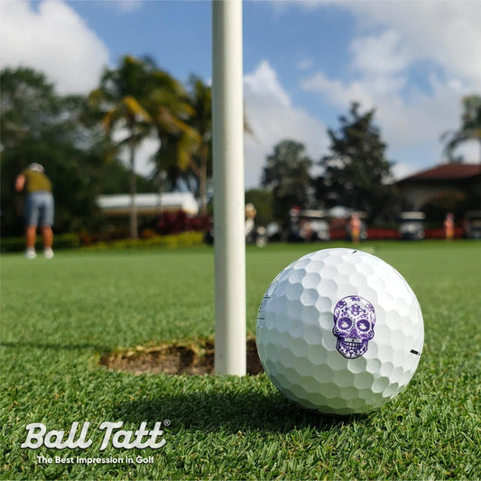 sugar-skull-ball-tatt-on-green-logo - GOLF LEAGUE