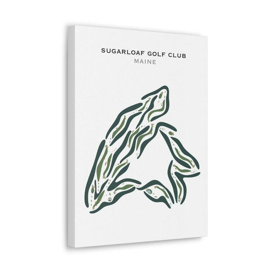 Sugarloaf Golf Club, Maine - Printed Golf Courses