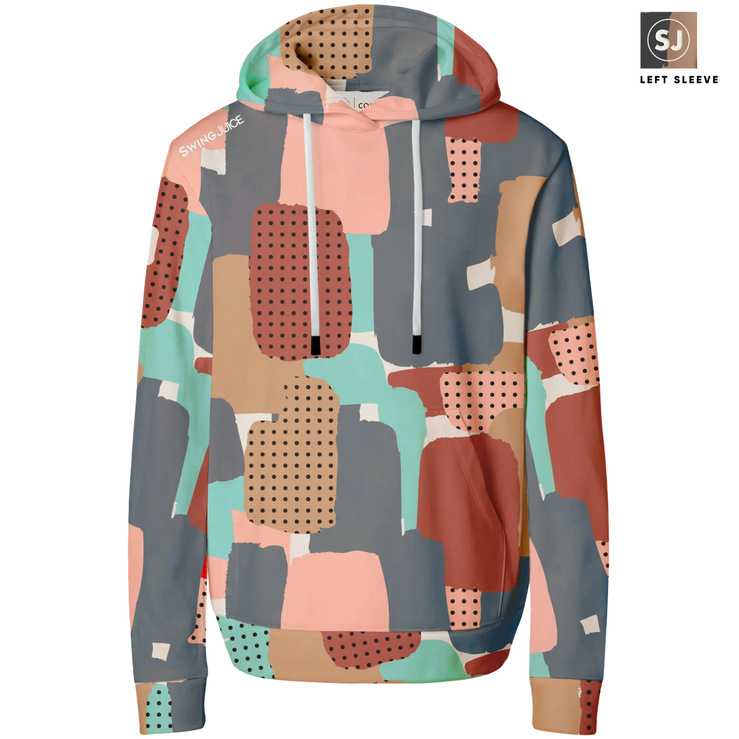 Golf Abstract Camo Men's Performance Hoodie - Final Sale - GOLF LEAGUE