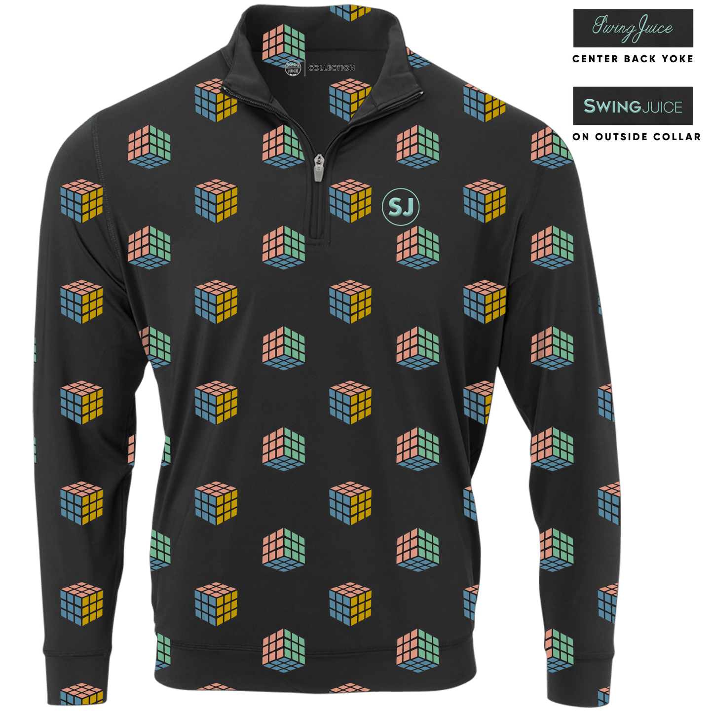 Golf Gamescape Men's Quarter Zip - Final Sale
