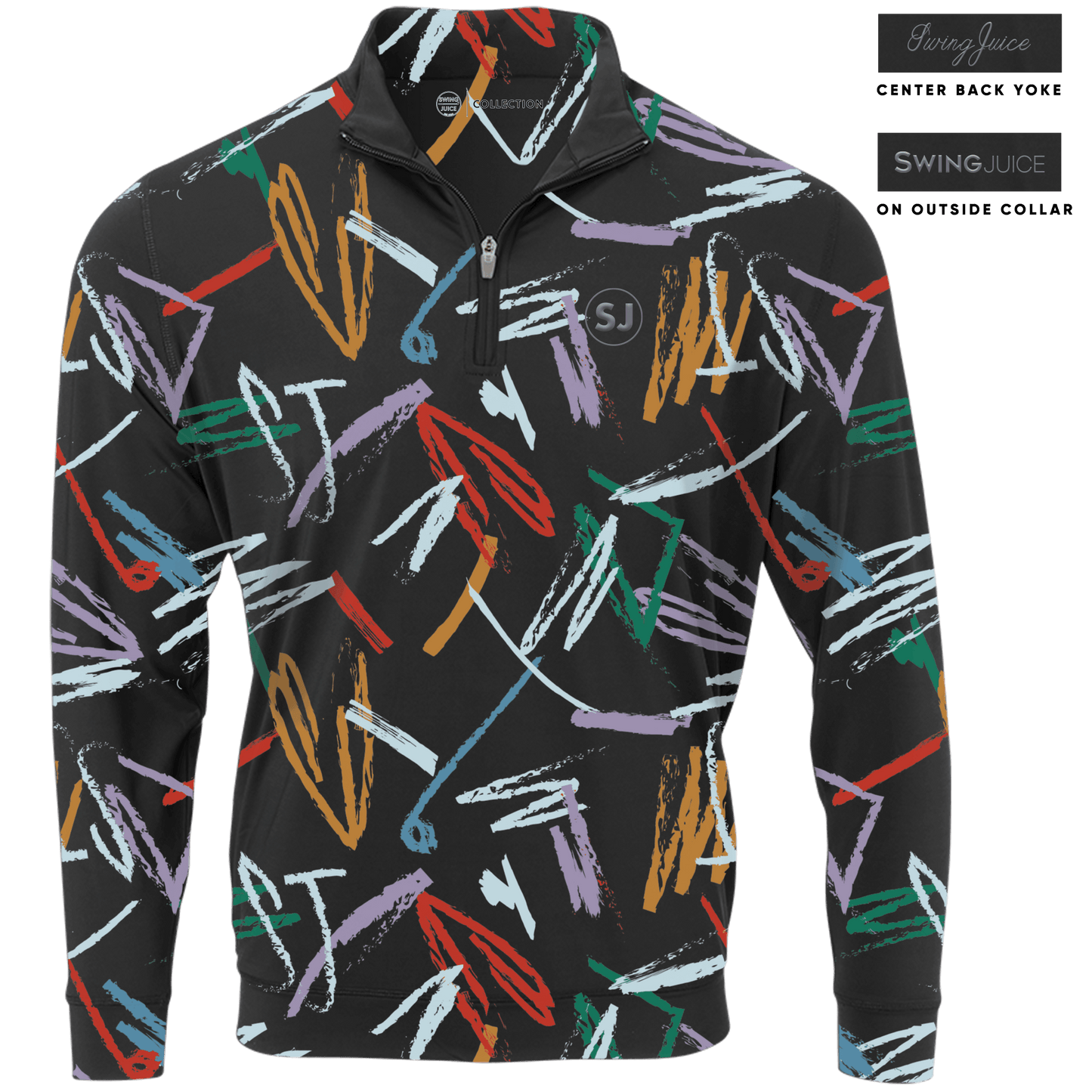 Golf Strokes Men's Quarter Zip - Final Sale