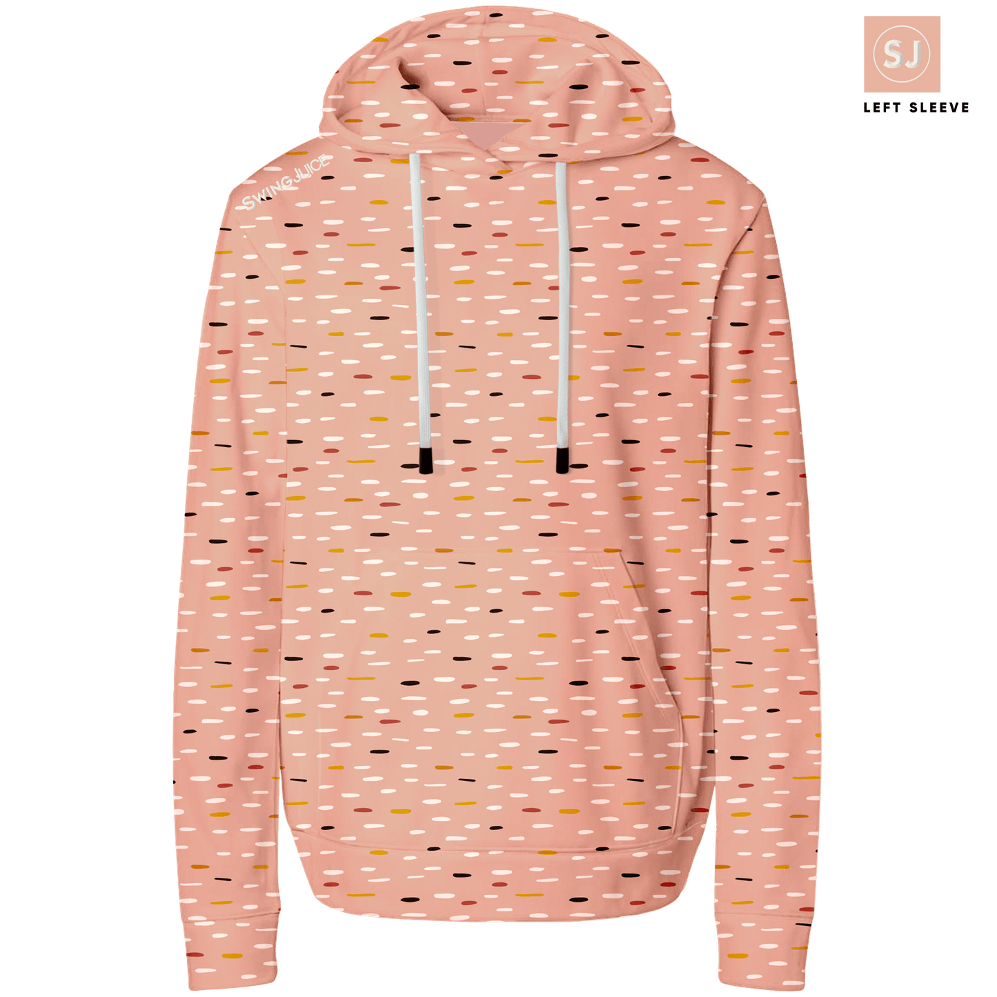 Golf Mid Century Nostalgia Men's Performance Hoodie