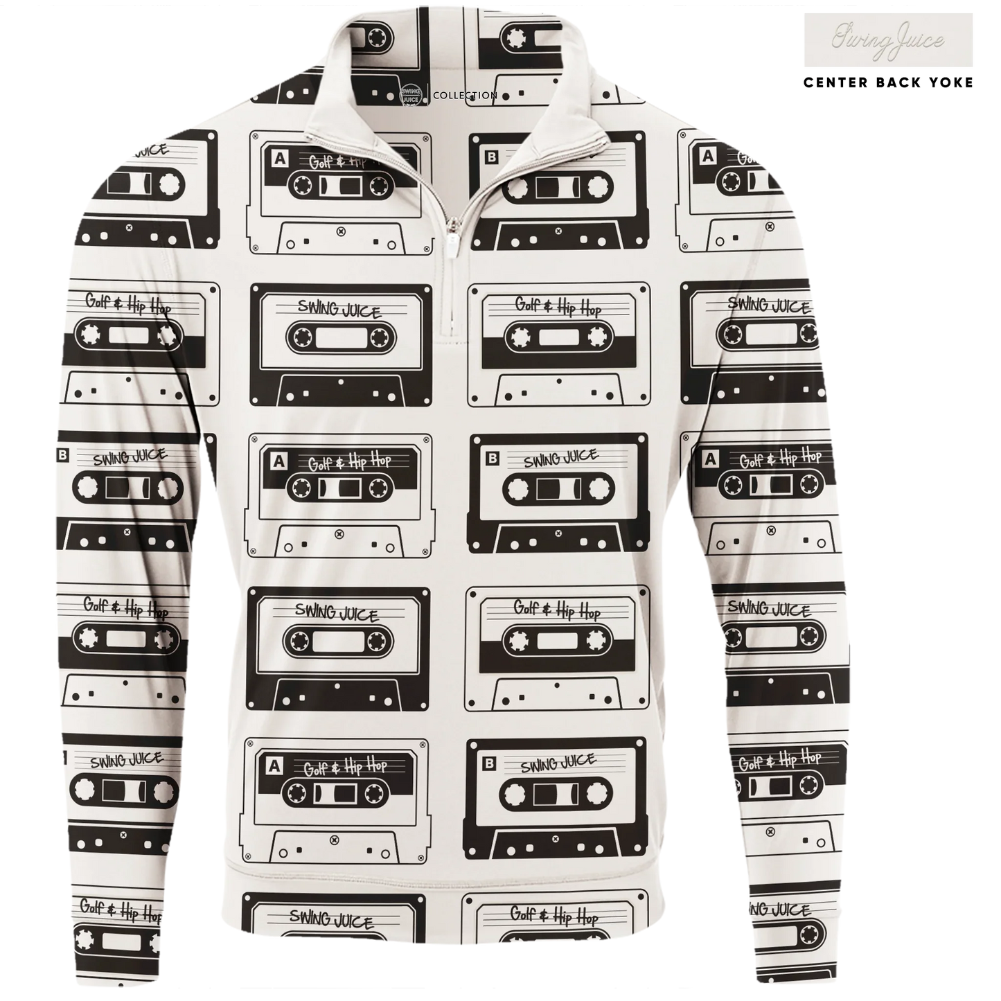 Golf Mixtape Men's Quarter Zip - Final Sale - GOLF LEAGUE