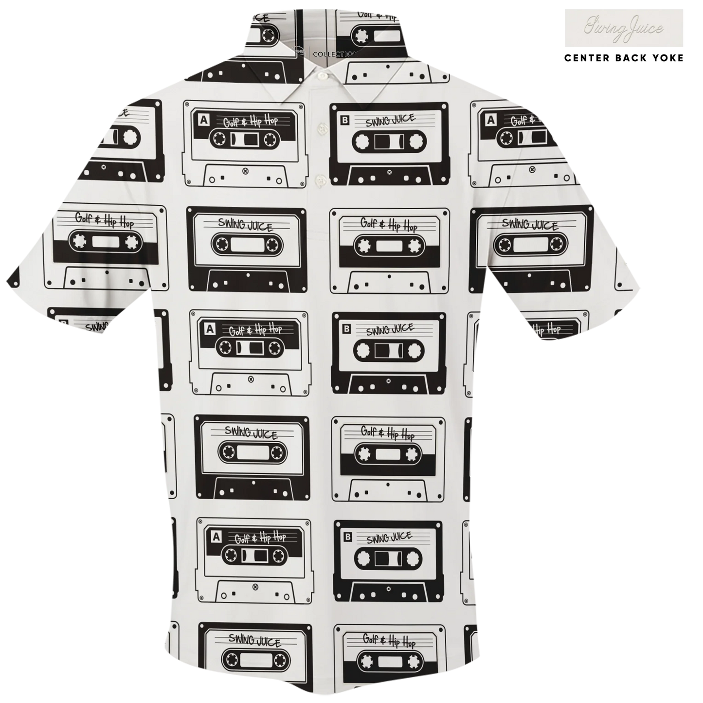 Golf Mixtape Men's Polo - Final Sale - GOLF LEAGUE