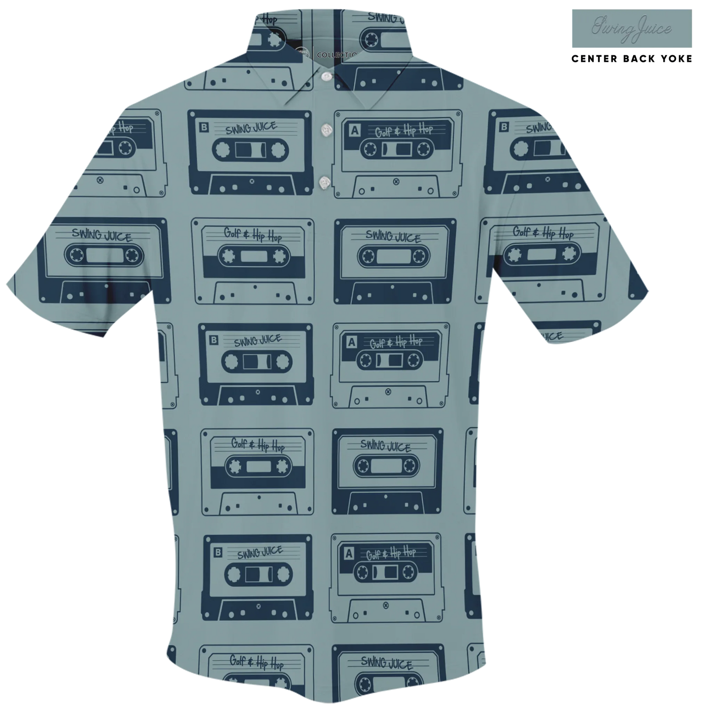 Golf Mixtape Men's Polo - Final Sale - GOLF LEAGUE