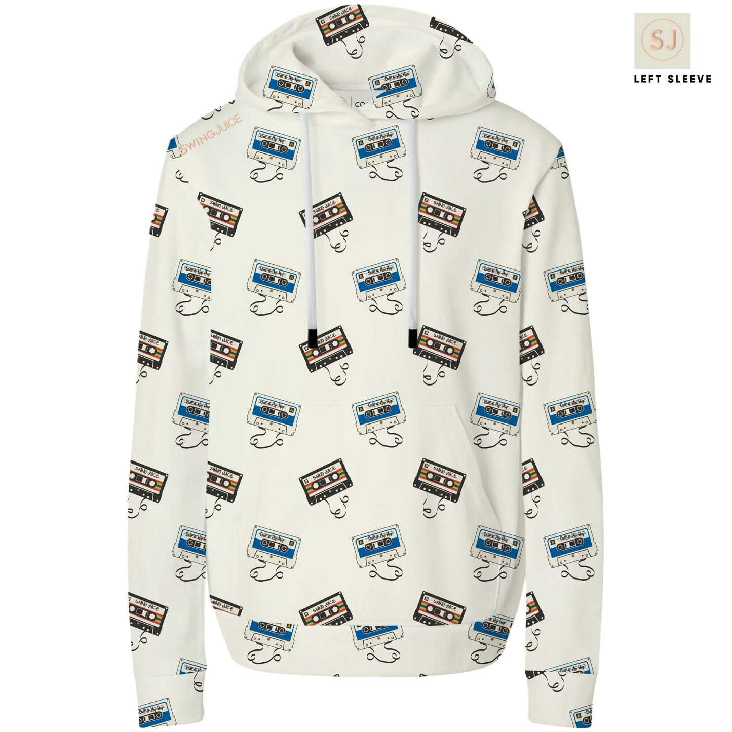 Golf Mixtape Toss Men's Performance Hoodie - GOLF LEAGUE