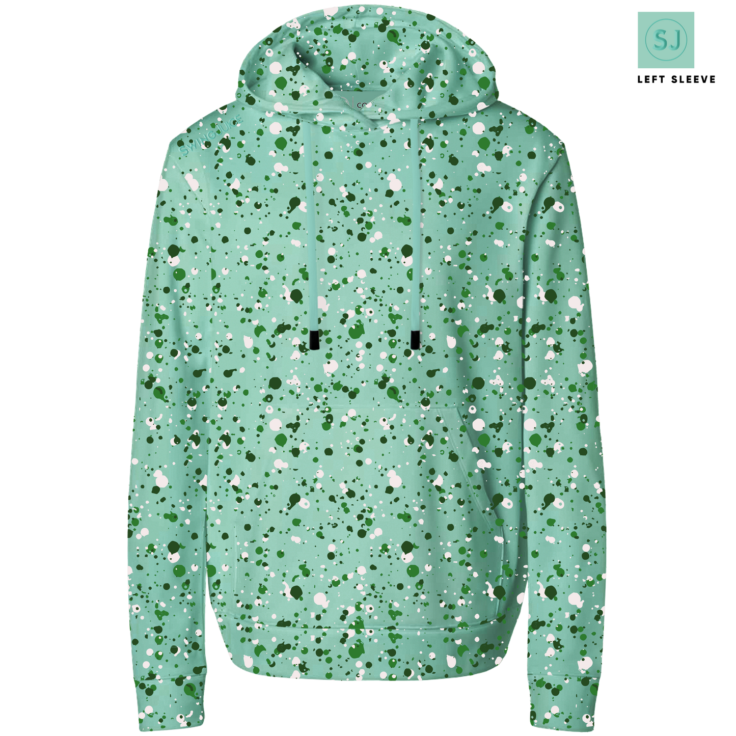 Golf Splatter Men's Performance Hoodie