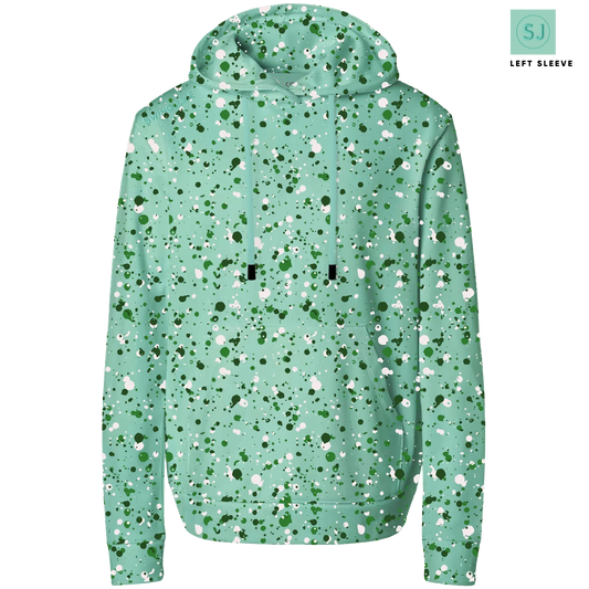Golf Splatter Men's Performance Hoodie - GOLF LEAGUE
