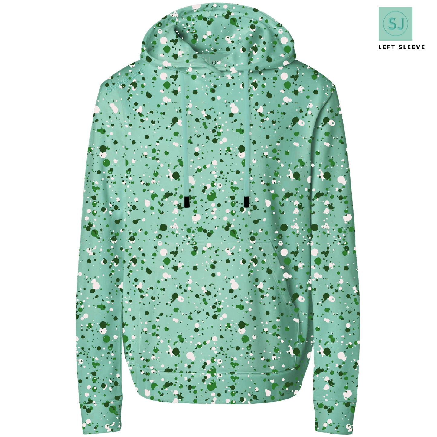 Golf Splatter Men's Performance Hoodie