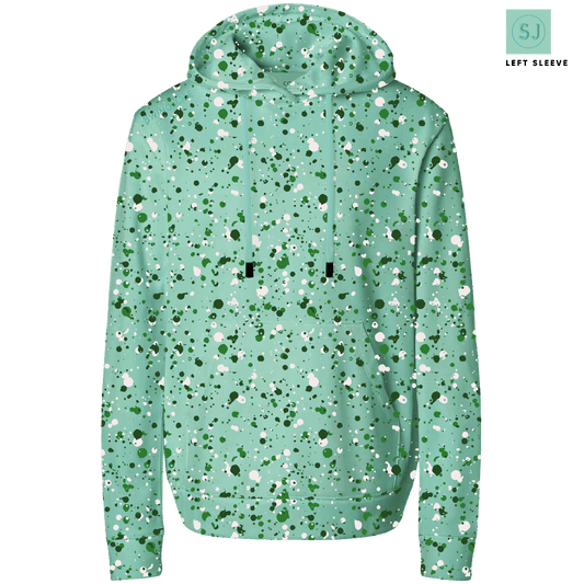 Golf Splatter Men's Performance Hoodie