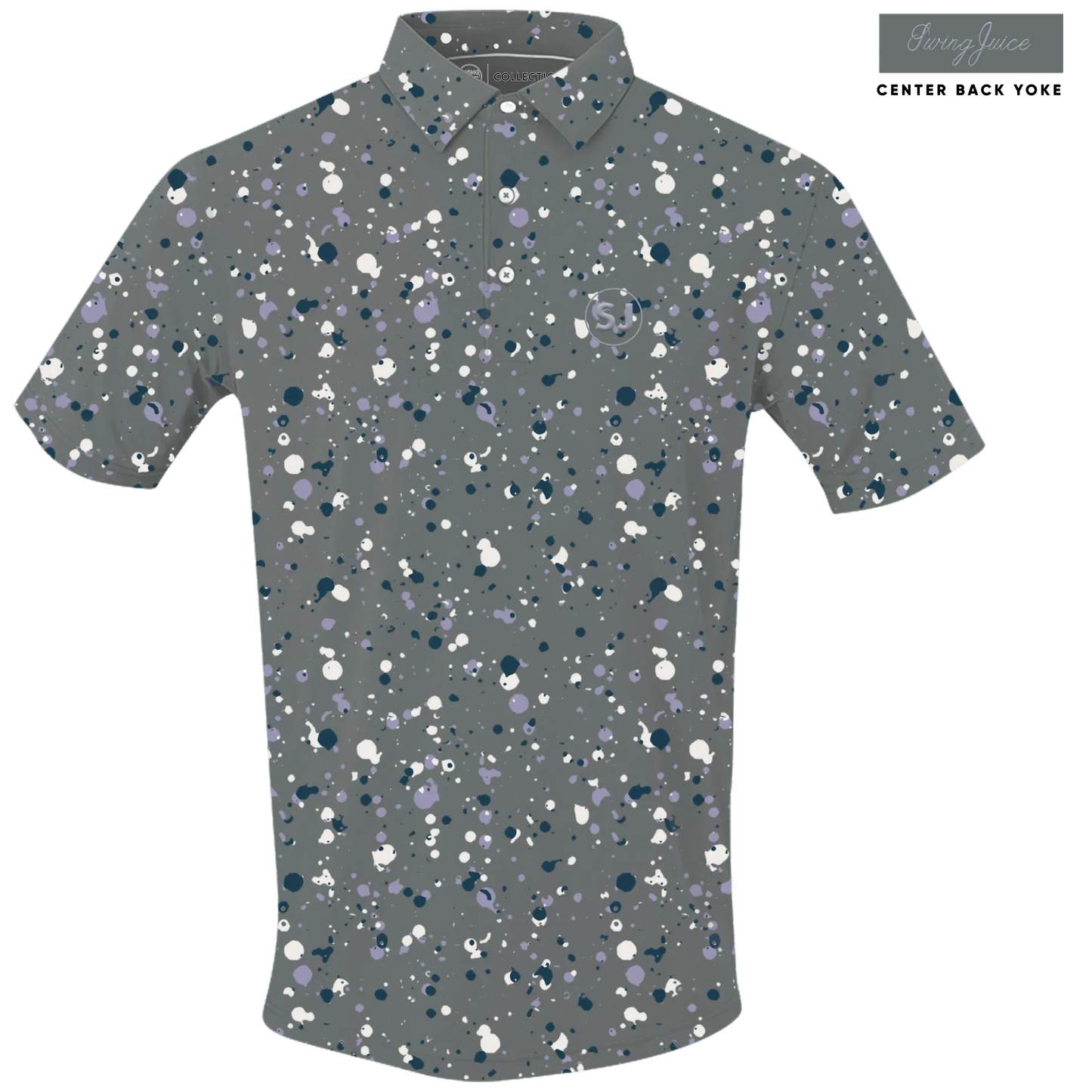 Golf Splatter Men's Polo - GOLF LEAGUE