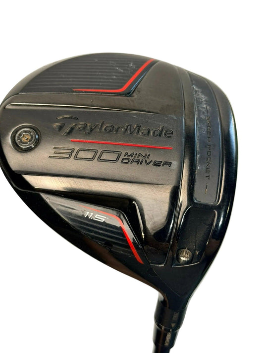 TaylorMade 300 Mini Driver Black 11.5° RH MiDr Proto 65R 3.5 Regular Used