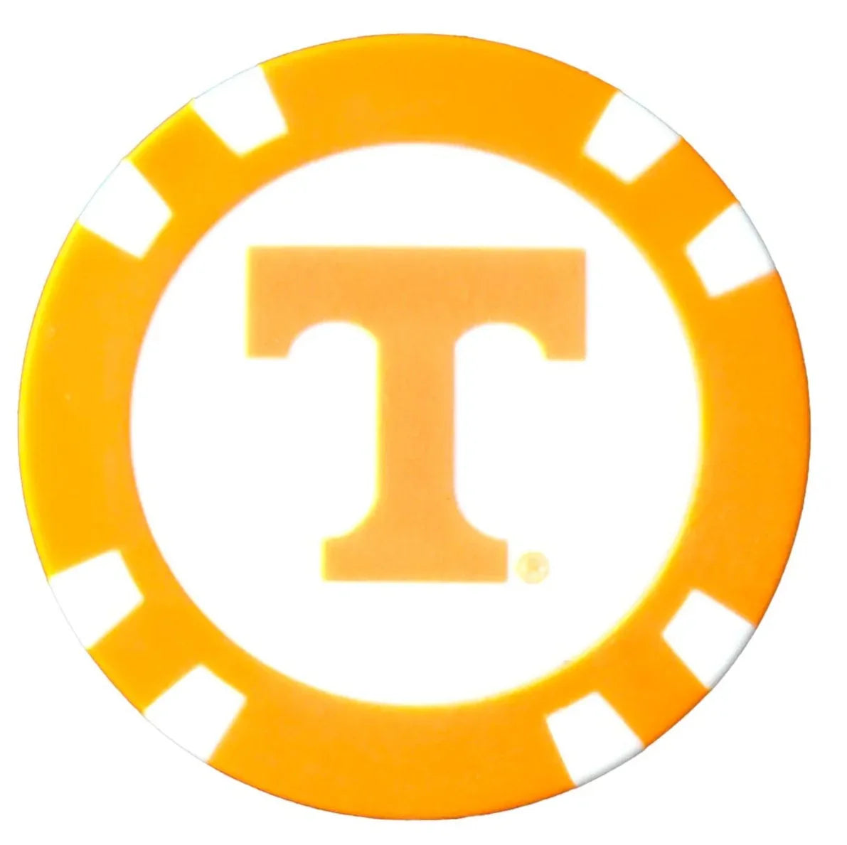 Officially Licensed Tennessee Volunteers Poker Chip Ball Marker - GOLF LEAGUE