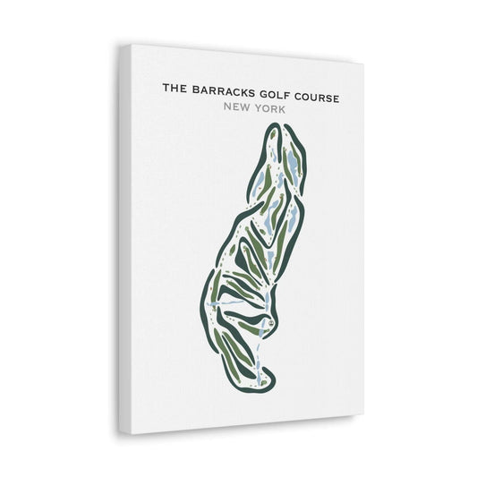 The Barracks Golf Course, New York - Printed Golf Courses