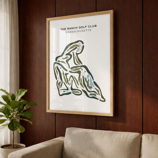 The Ranch Golf Club, Massachusetts - Printed Golf Courses