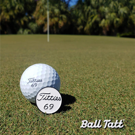 titties-69-ball-tatt-on-green - GOLF LEAGUE