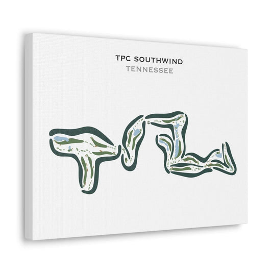 TPC Southwind, Tennessee - Printed Golf Courses