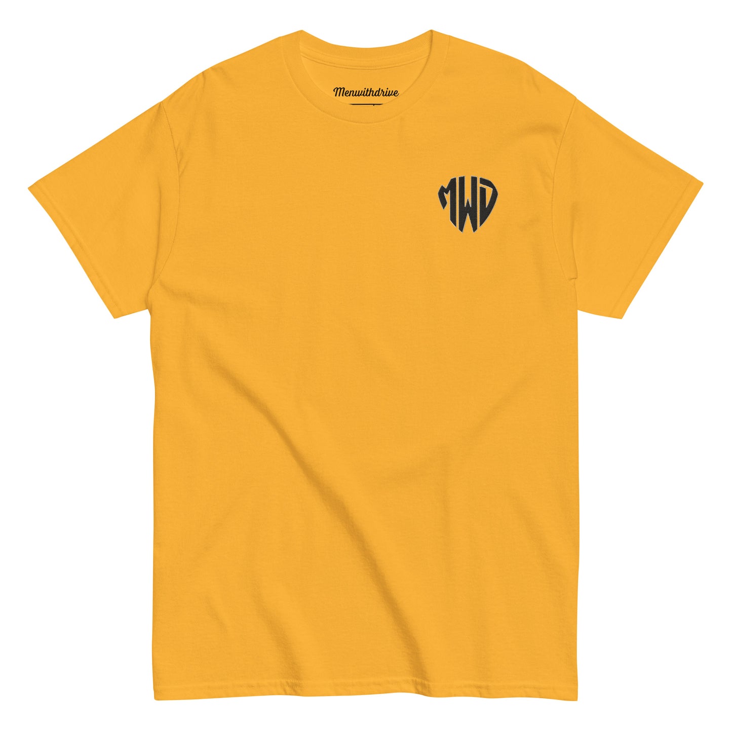 Men With Drive - Embroidered T-Shirt