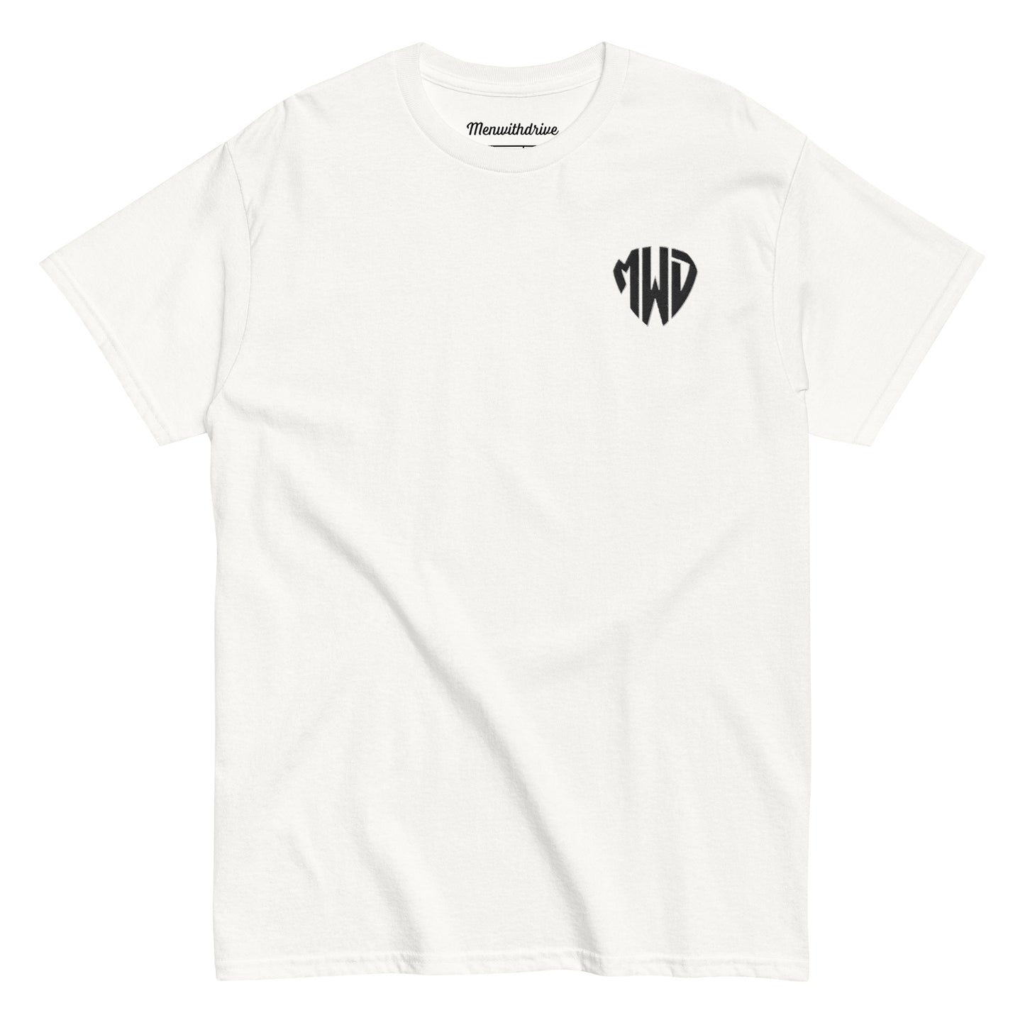 Men With Drive - Embroidered T-Shirt