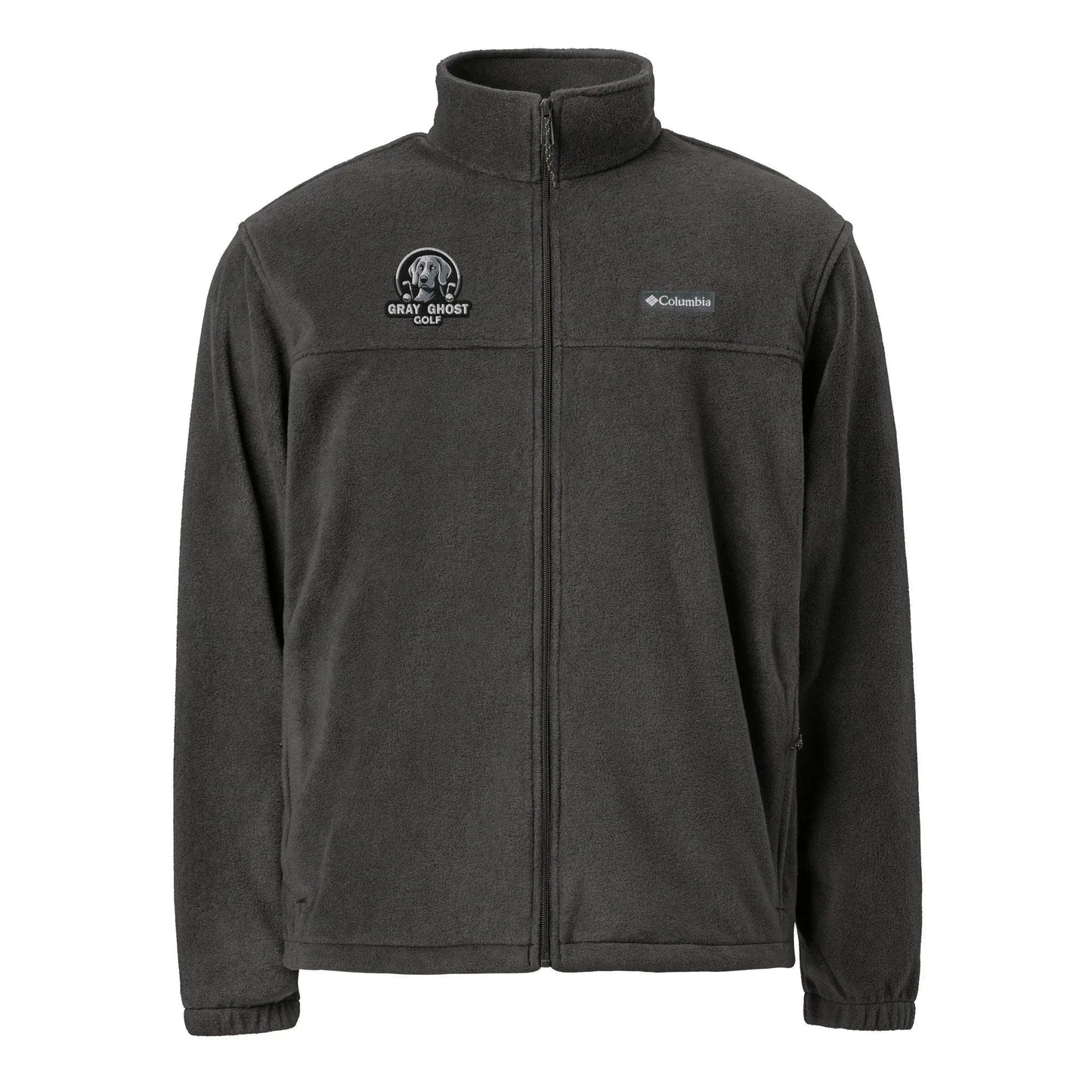 unisex-columbia-fleece-jacket-charcoal-heather-front-66399a4e0c080 - GOLF LEAGUE