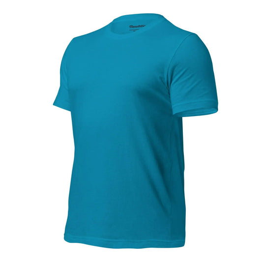 unisex-staple-t-shirt-aqua-left-front-66777106be5f5 - GOLF LEAGUE