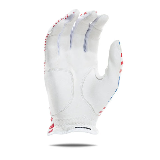 USA American Flag Mesh Golf Glove - GOLF LEAGUE