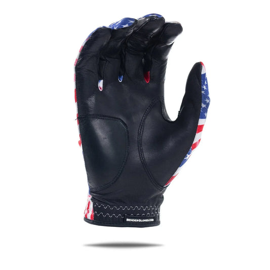 USA Flag Spandex Golf Glove - GOLF LEAGUE