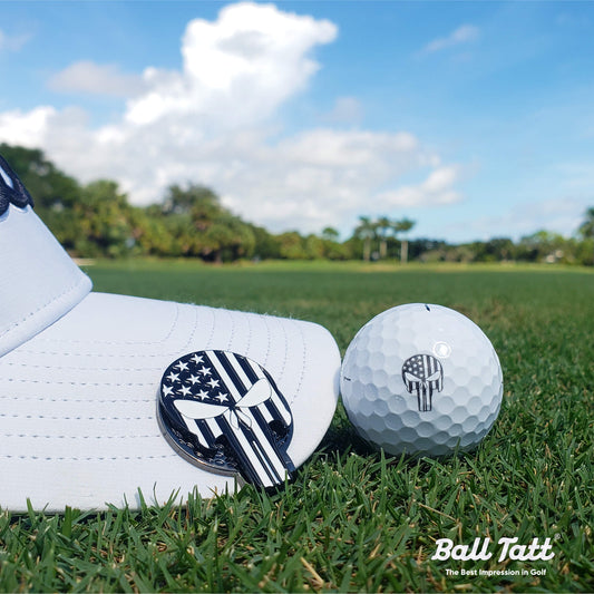 USA Punisher Hat Clip Set