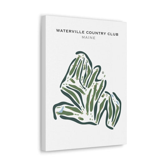 Waterville Country Club, Maine - Printed Golf Courses