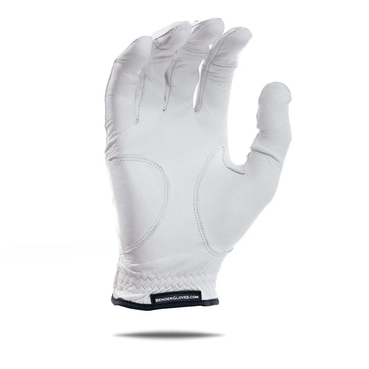 White Lucky Elite Tour Golf Glove - GOLF LEAGUE
