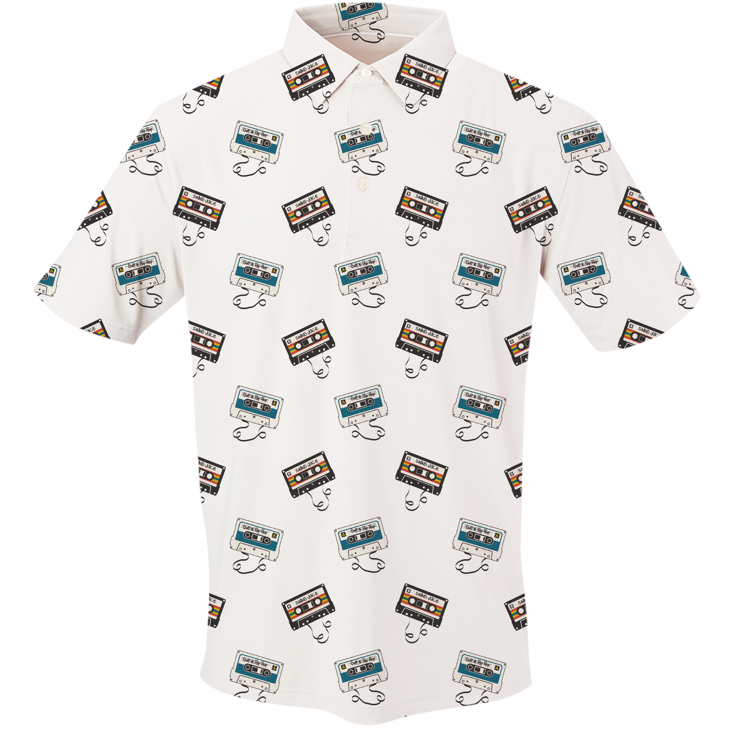 Golf Mixtape Toss Men's Polo