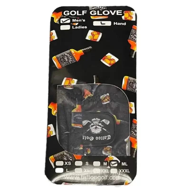 Whiskey Cabretta Leather Men's Golf Glove