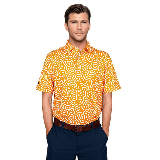 Wrong Fairway Men's Polo - GOLF LEAGUE