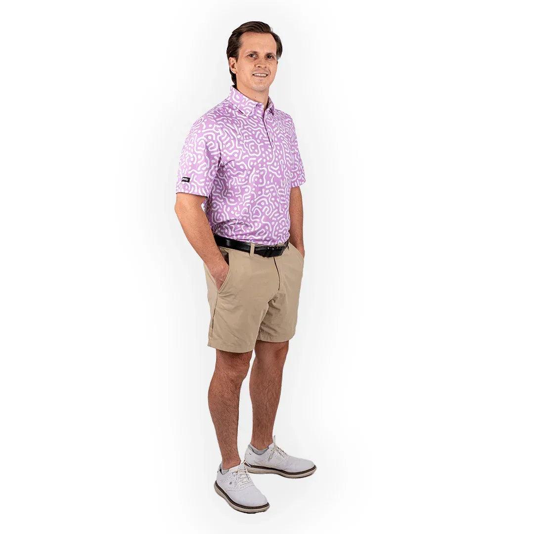 wrong-fairway-mens-polo-lavender-873653 - GOLF LEAGUE